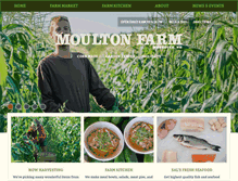 Tablet Screenshot of moultonfarm.com